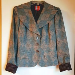 PETRO ZILLIA Polished Ladies Blazer Jacket, XS, Extra Small